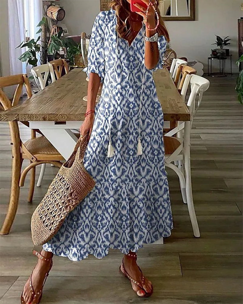 Adeline | Boho Tummy Coverage Dress