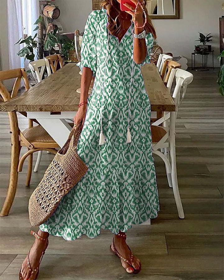 Adeline | Boho Tummy Coverage Dress