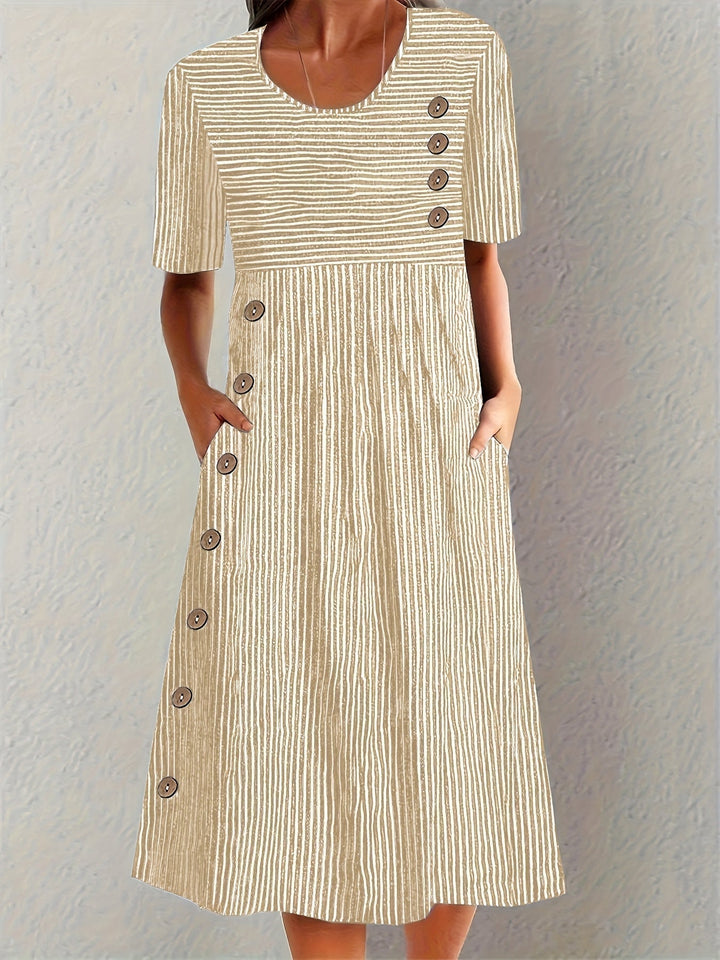 Erica | Striped Summer Dress