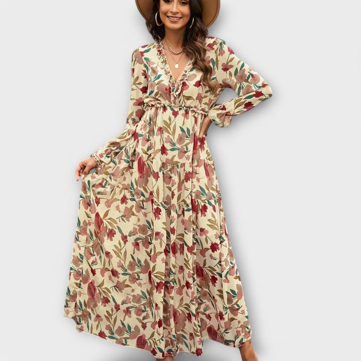 ANNIE | Elegant Blossom Dress