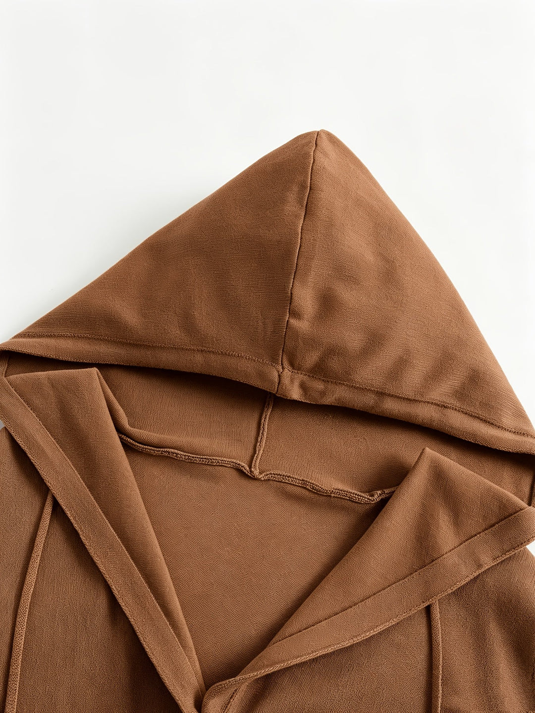 Camilla | Cappuccino Hooded Cardigan with Buttons