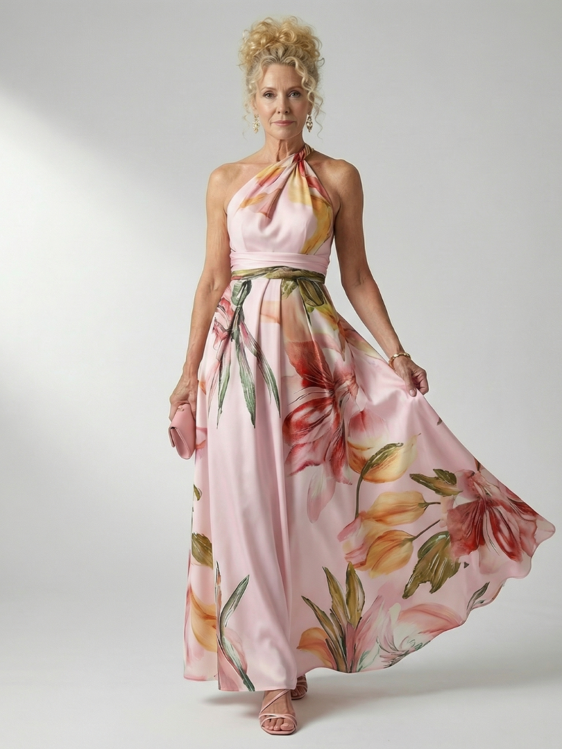 Bellthorne | Light Floral Maxi Dress