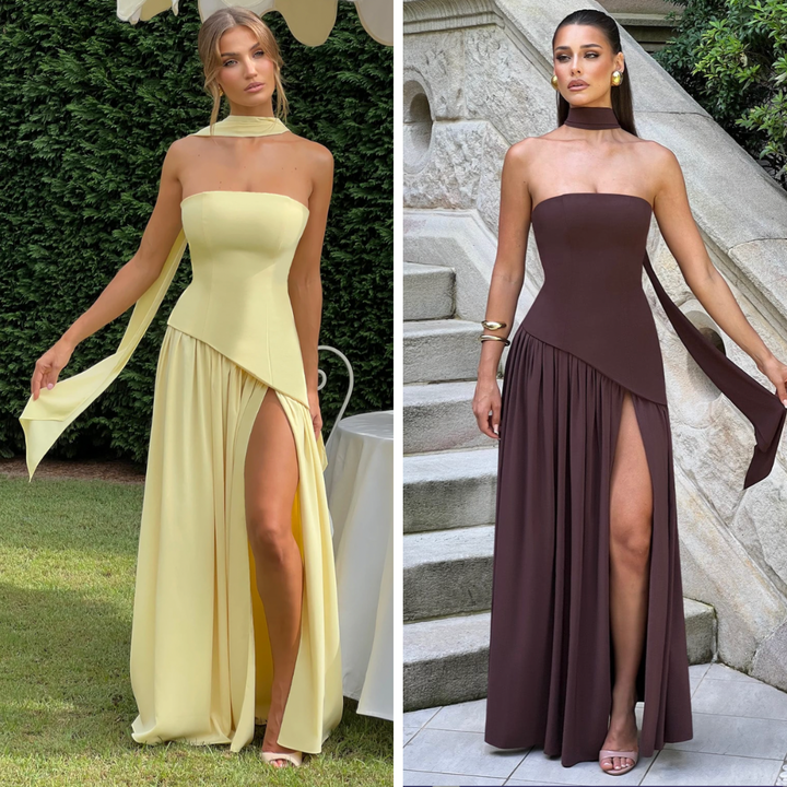 RACHELLE | Strapless Maxi Dress