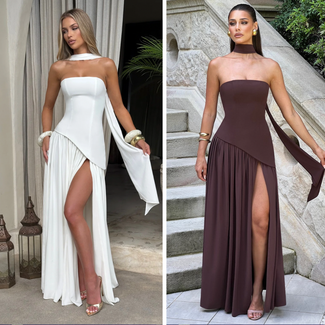 RACHELLE | Strapless Maxi Dress