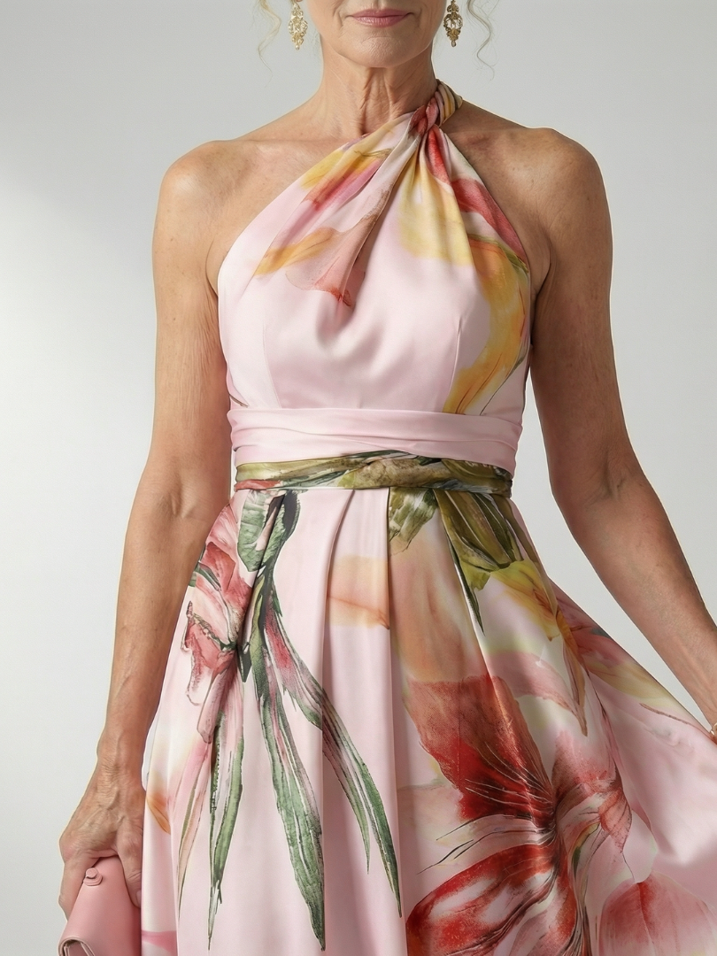 Bellthorne | Light Floral Maxi Dress