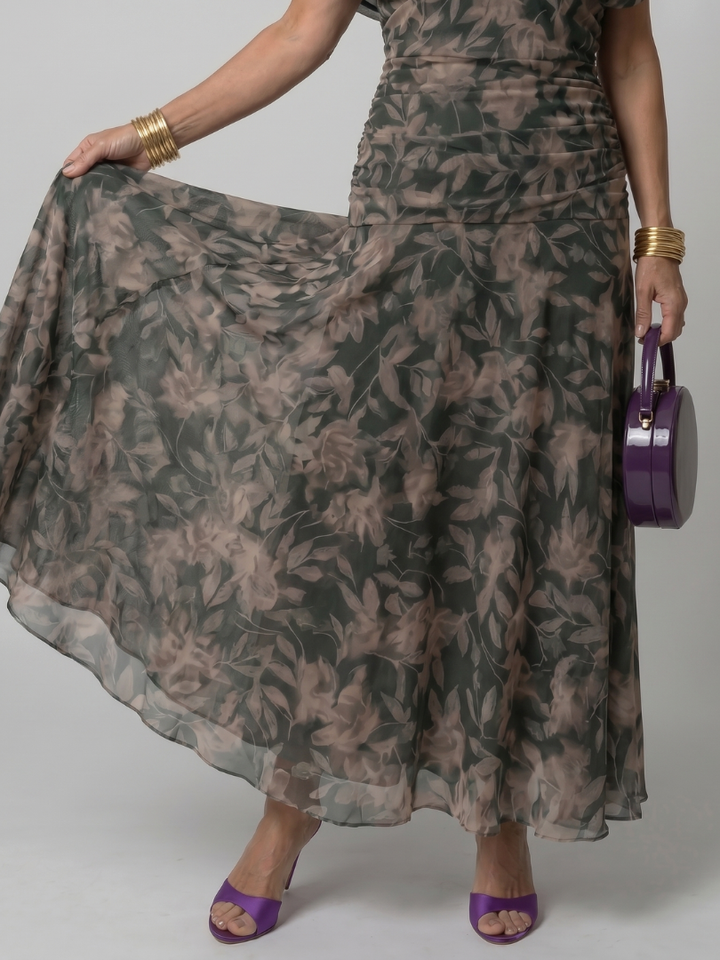 Bellthorne | Off Shoulder Flow Midi Dress