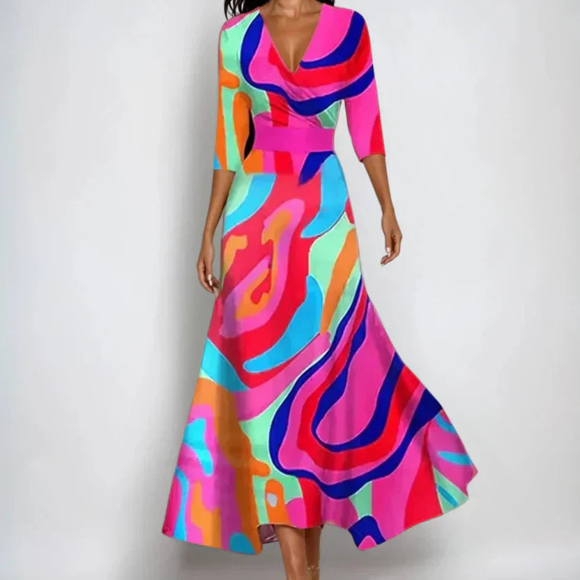 HEIDI | Luxury Floral Dress
