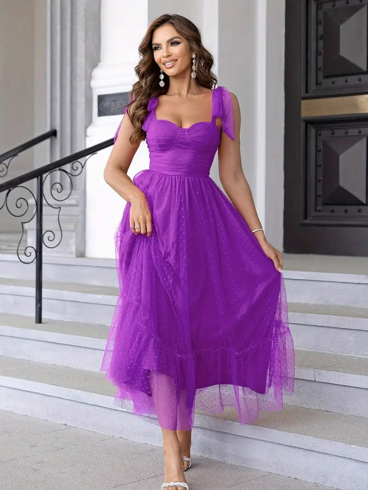 CARMEN | Elegant Mesh Gown