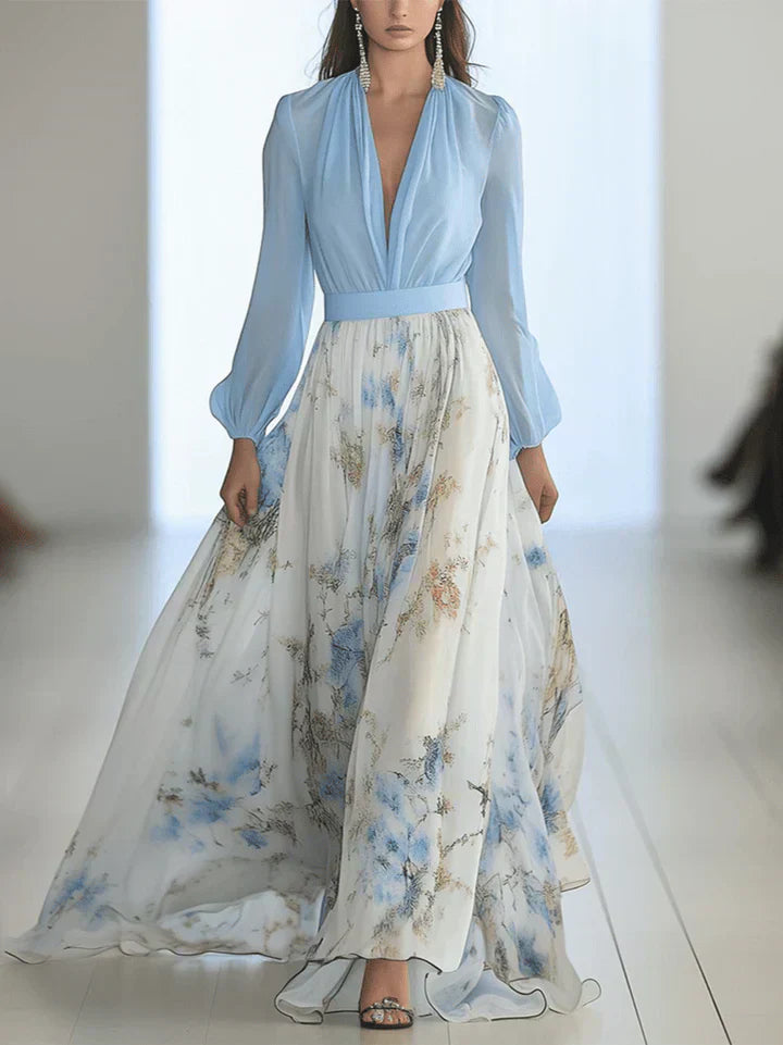 ALEXIS | Floral Long Dress