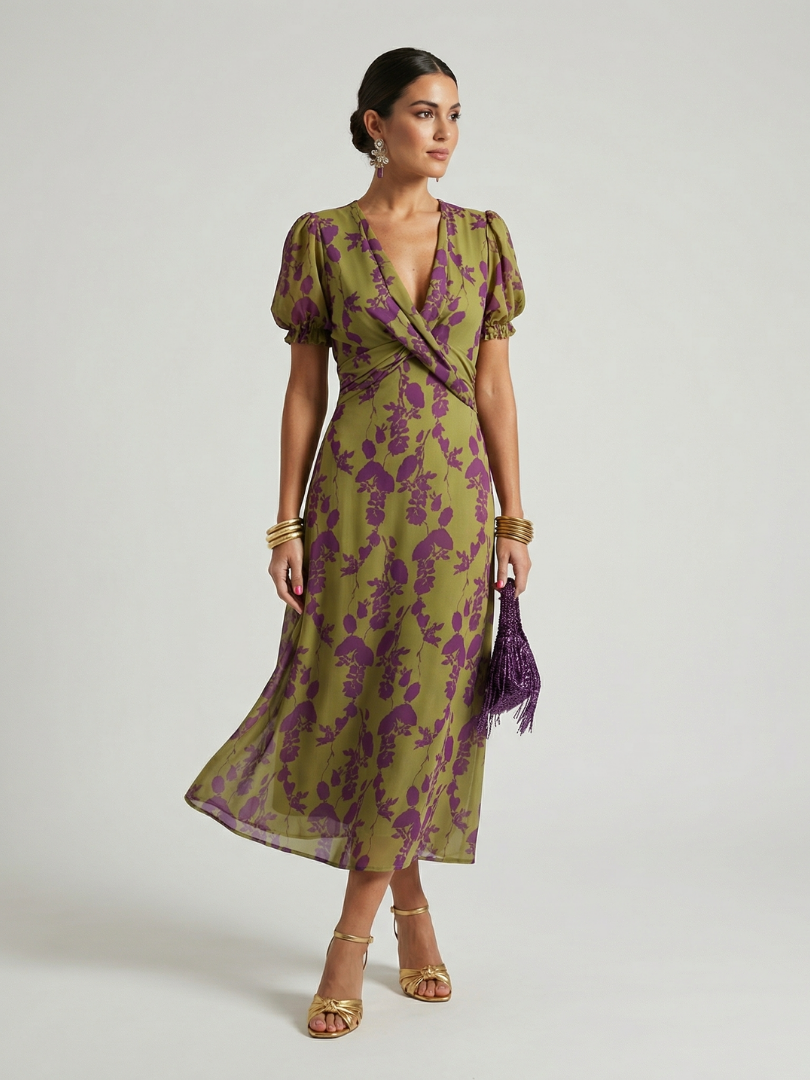 Bellthorne | Relaxed Floral Midi Dress