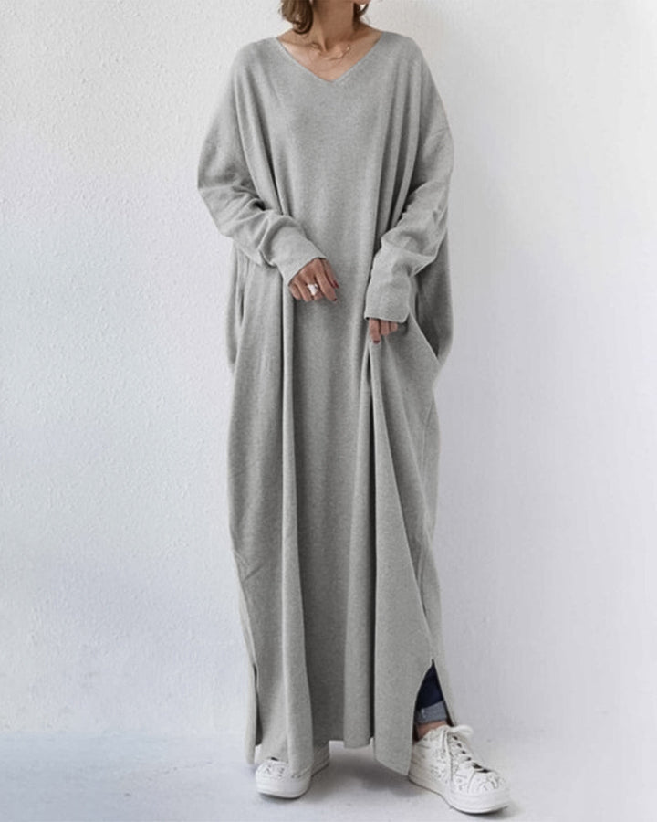 KATHLENE | Elegant Casual V-Neck Dress