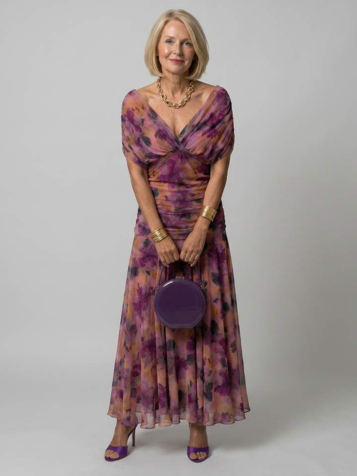 Bellthorne | Off Shoulder Flow Midi Dress