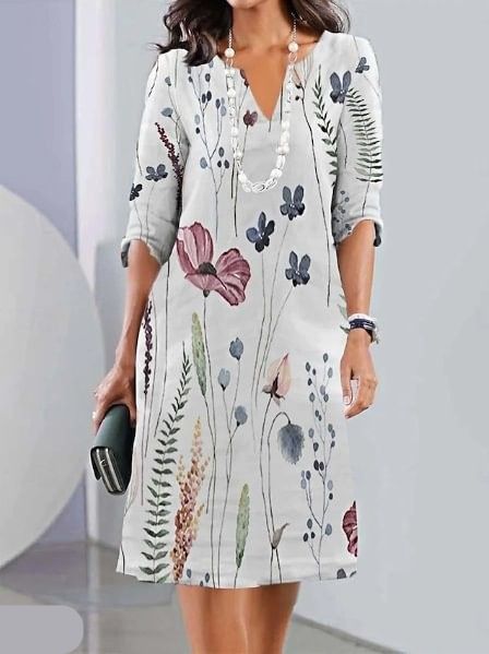 Samantha | Floral Layered Dress