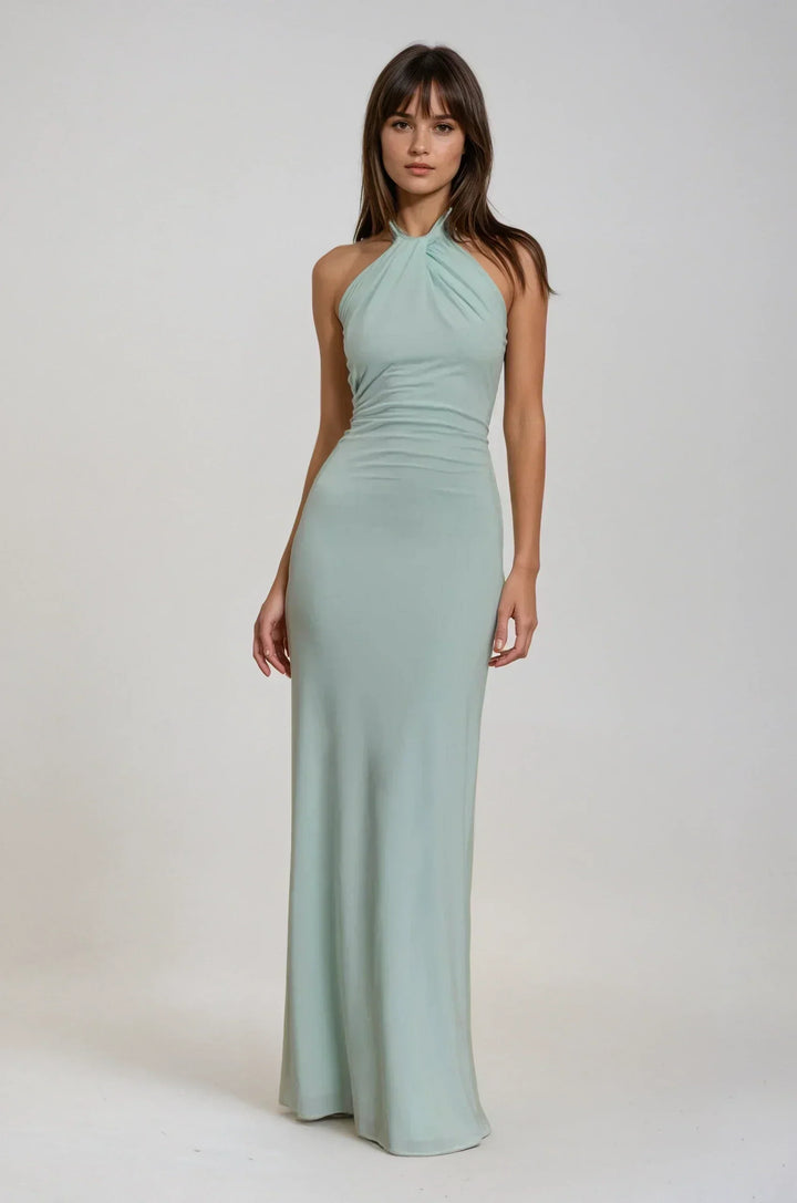SERENA | Halter Maxi Dress