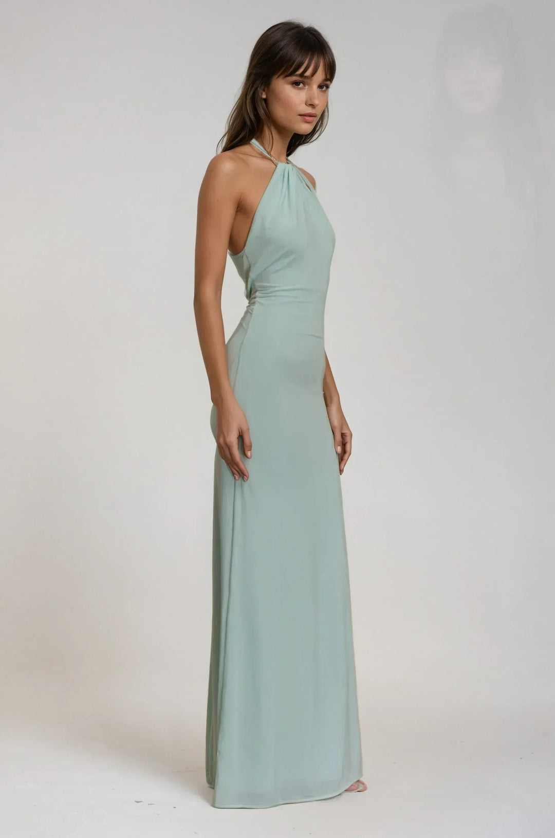 SERENA | Halter Maxi Dress