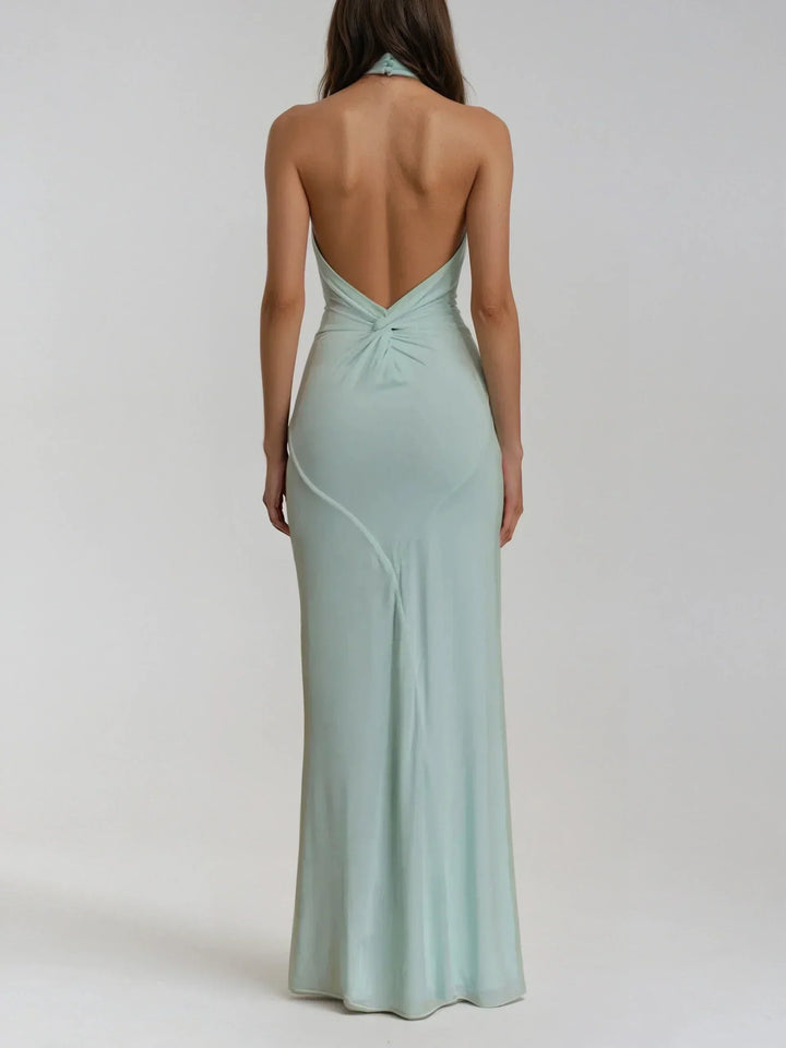 SERENA | Halter Maxi Dress