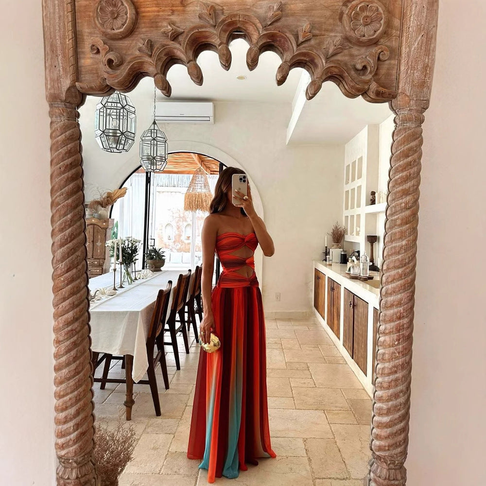 JAMIE | Strapless Maxi Dress