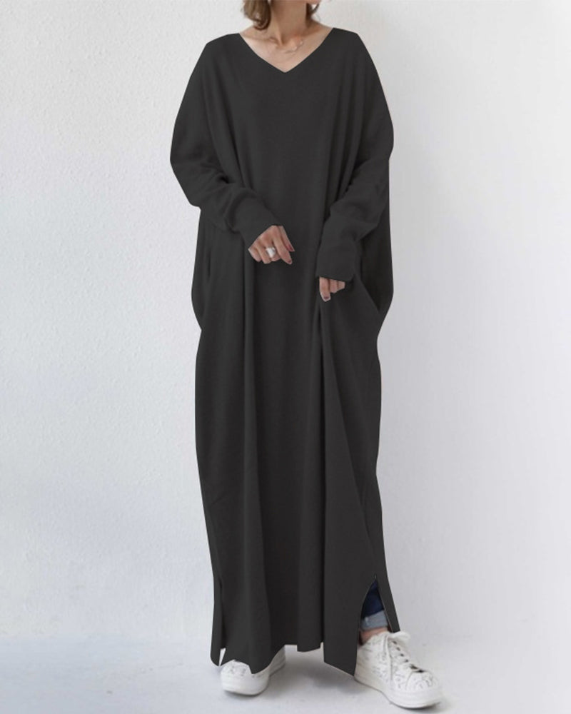 KATHLENE | Elegant Casual V-Neck Dress