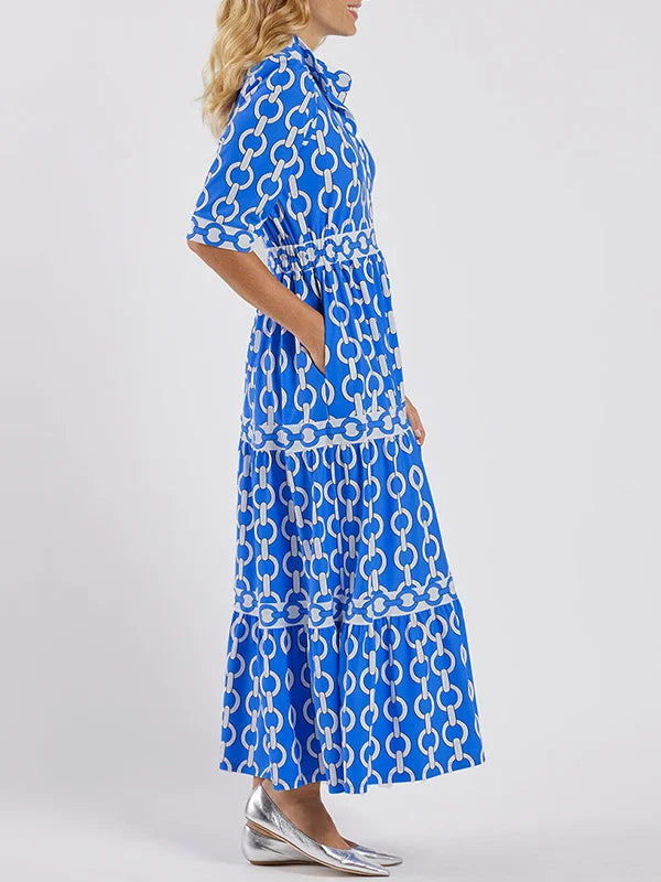 Autumn | Chain Link Midi Dress