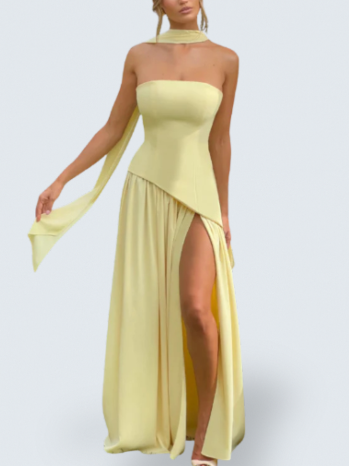 RACHELLE | Strapless Maxi Dress