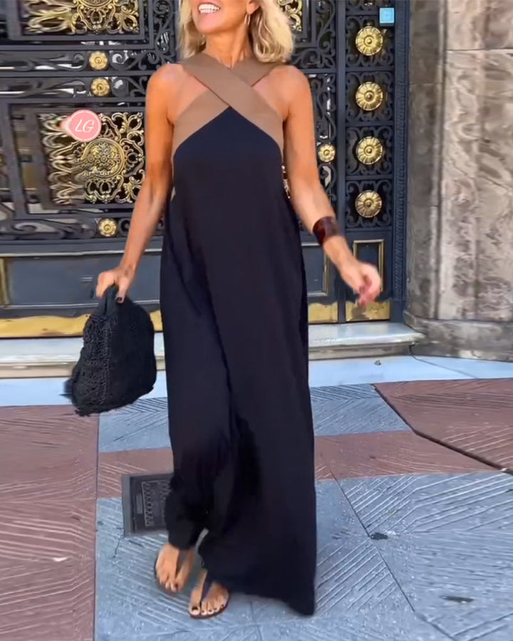 YVONNE | Cross Neck Dress