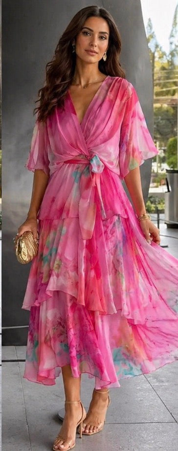 Bellthorne | Layered Floral Sun Dress