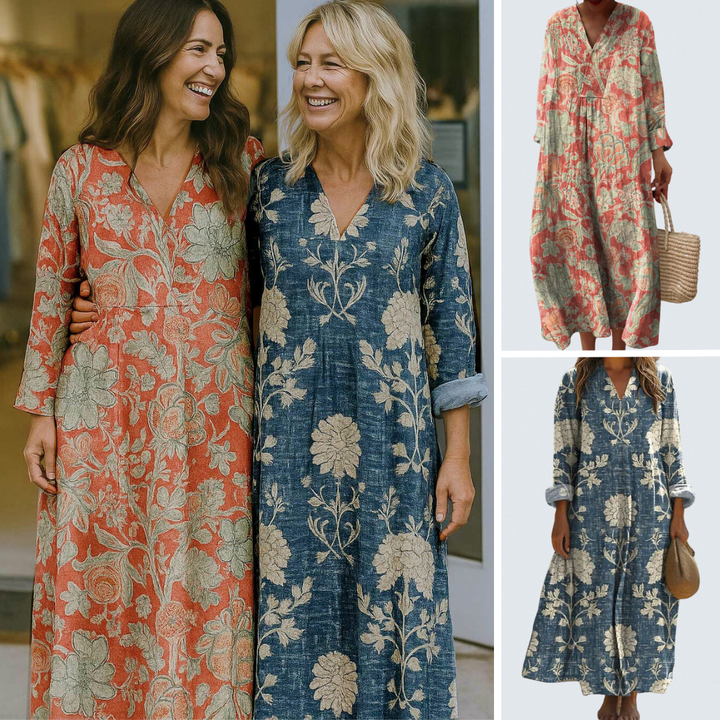 AMANDA | Vintage Floral Dress