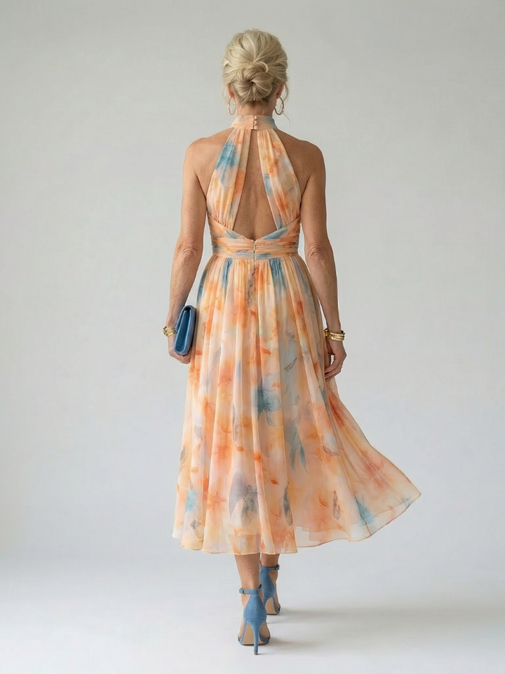 Bellthorne | Soft Halter Midi Dress