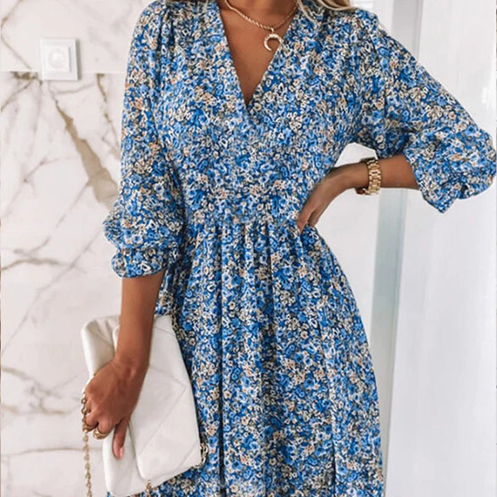 Via | Elegant Floral Dress