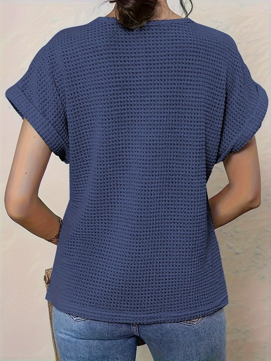 Skylar | Detailed Knitted Top