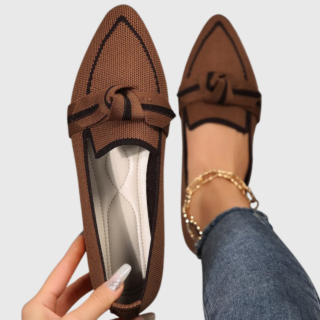 REBECCA | Knotted Comfort Loafers