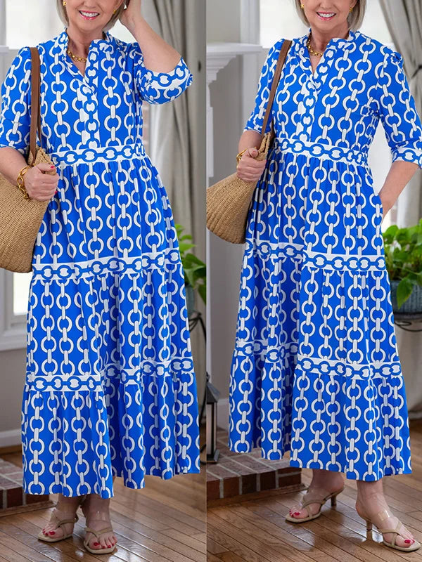 Autumn | Chain Link Midi Dress