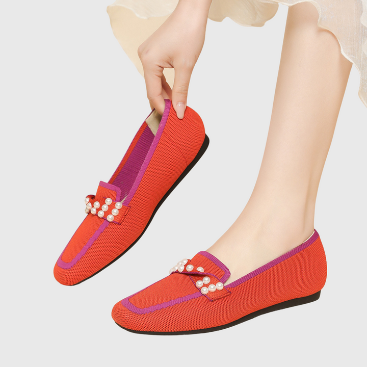 HANNAH | Pearl Comfort Loafers