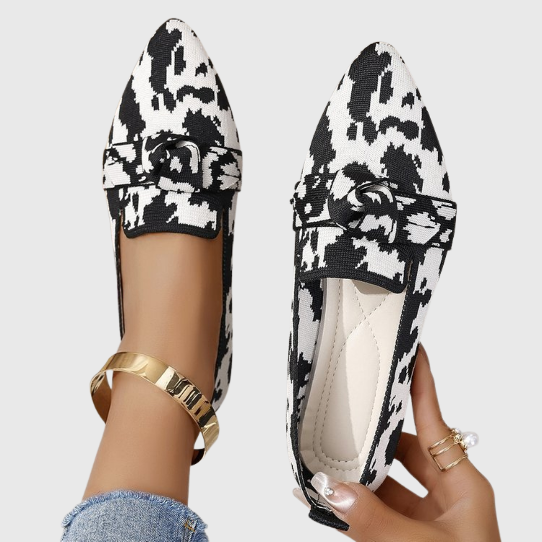 SAMANTHA | Dalmatian Comfort Loafers