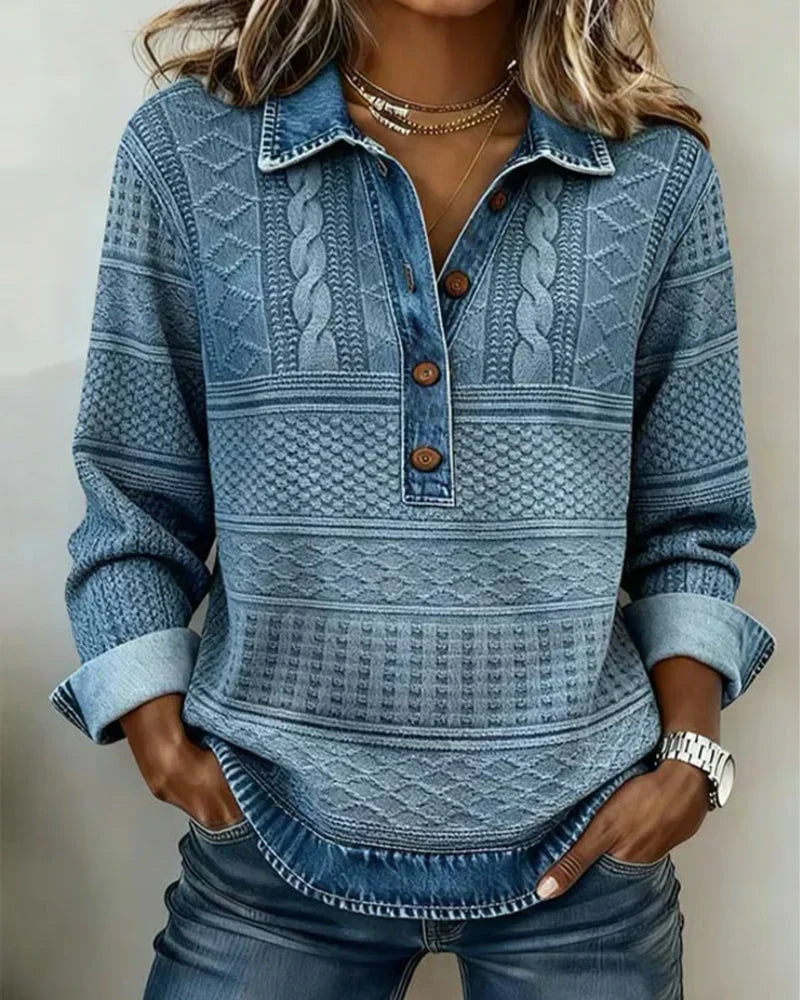 Madeline | Stylish Collar Top