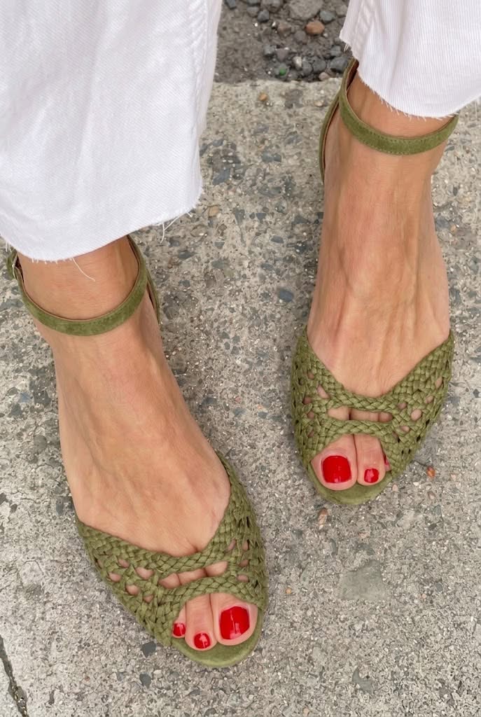 Isadora | Refined Woven Sandals