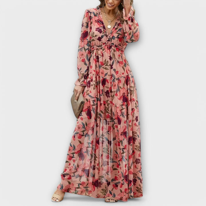 ANNIE | Elegant Blossom Dress