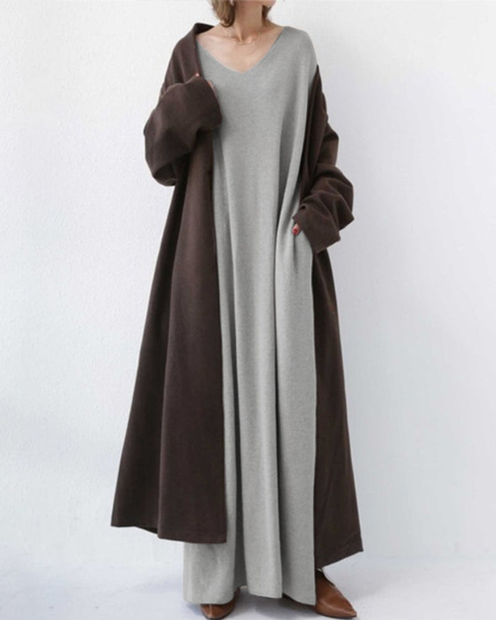 KATHLENE | Elegant Casual V-Neck Dress