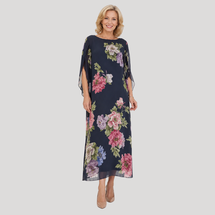 ELOWEN | Midnight Bloom Maxi Dress