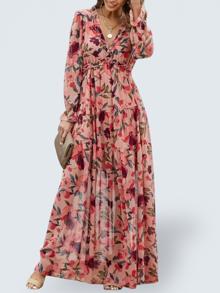 ANNIE | Elegant Blossom Dress
