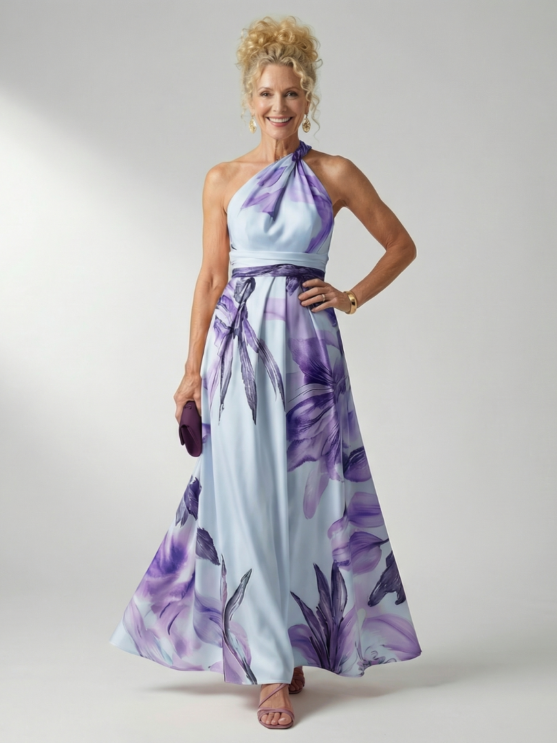 Bellthorne | Light Floral Maxi Dress
