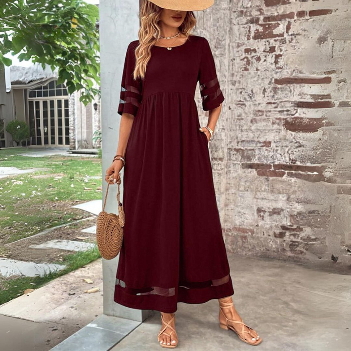 AUBREY | Flattering Tummy-Smoothing Midi Dress