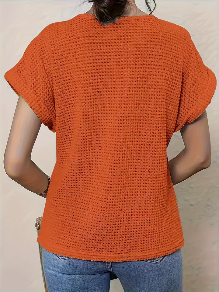 Skylar | Detailed Knitted Top