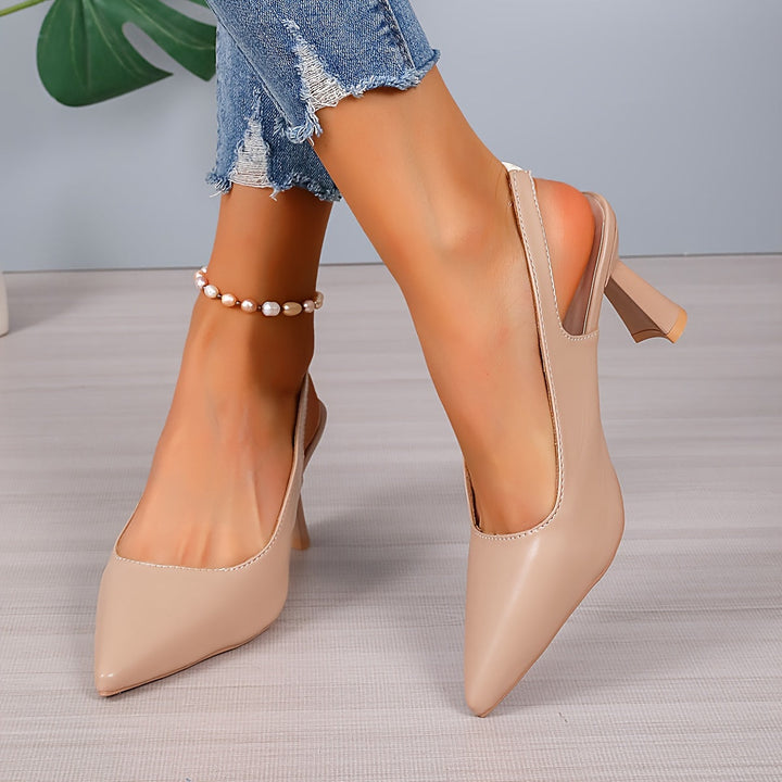 SOPHIA | Elegant Slingback Heels