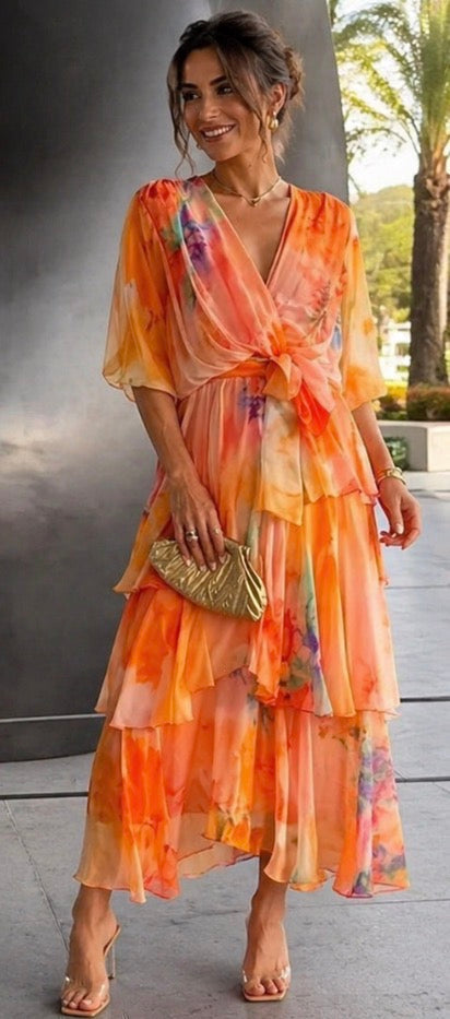 Bellthorne | Layered Floral Sun Dress