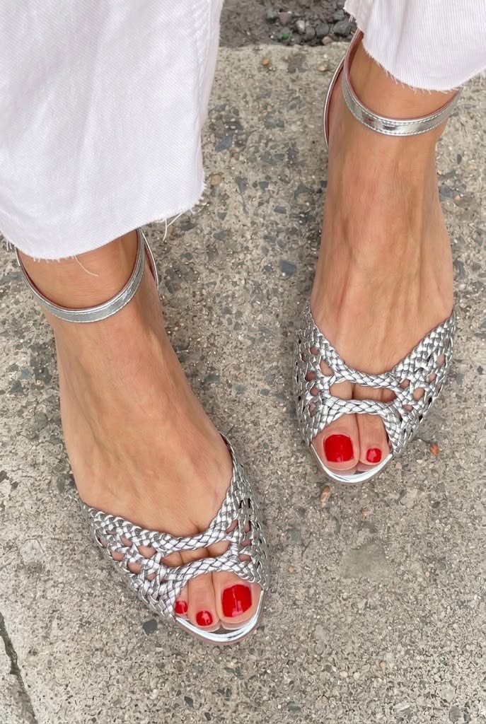 Isadora | Refined Woven Sandals
