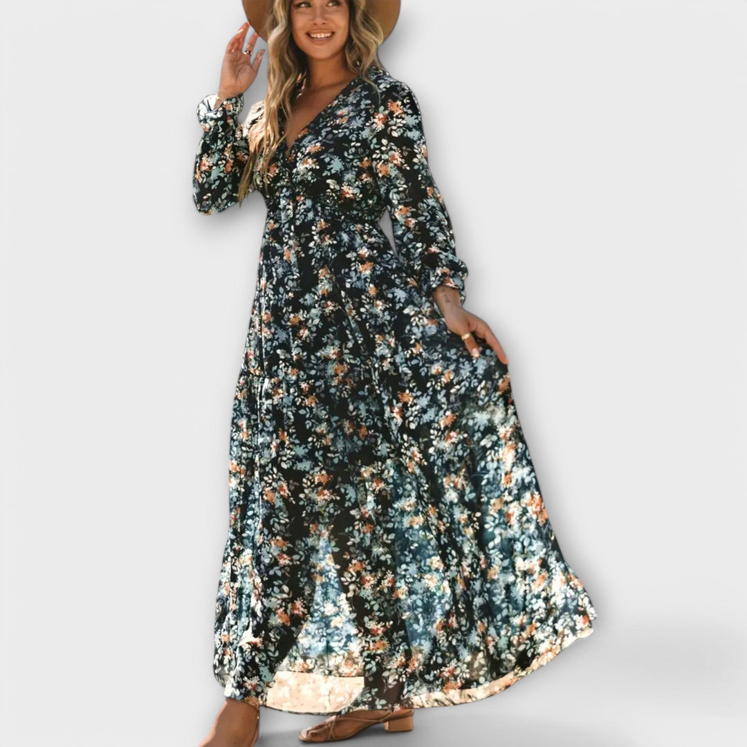 ANNIE | Elegant Blossom Dress
