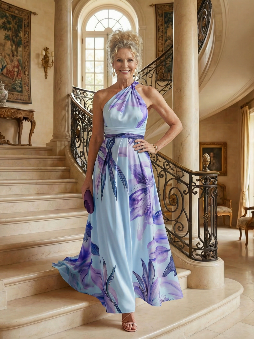 Bellthorne | Light Floral Maxi Dress