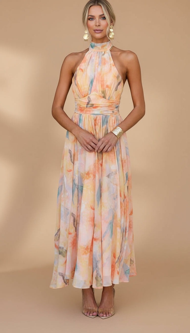 Abigail™ | Maxi Dress with Print 0