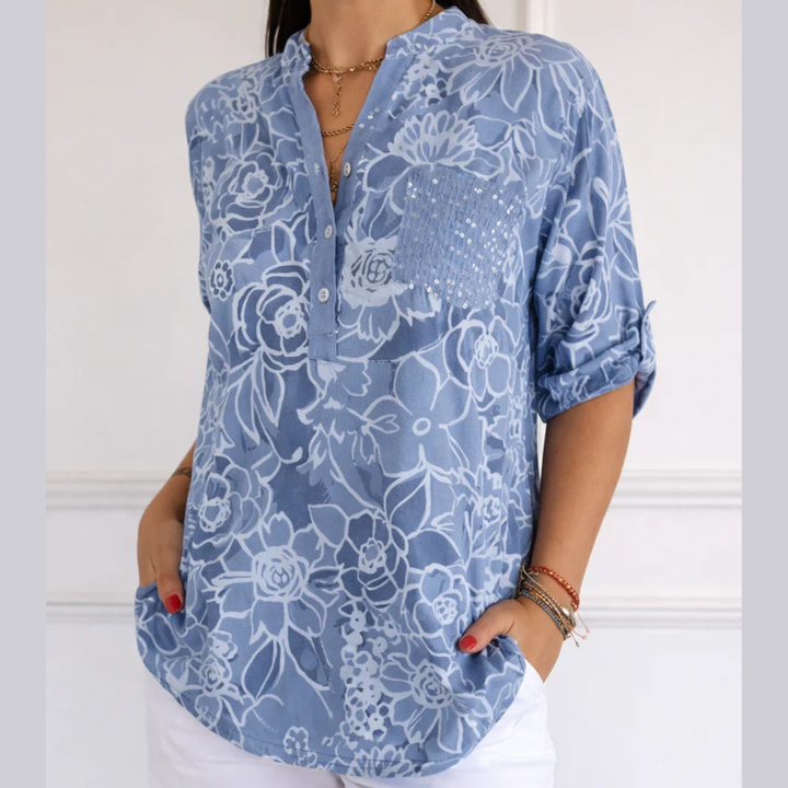 Claire | Elegant Blouse with Pocket